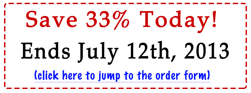 Save 33% Today!
